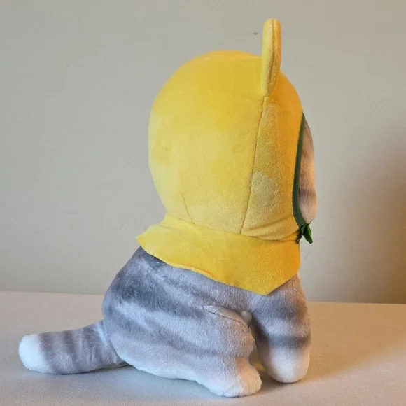 Mofusand Grey Cat With Yellow Frog Hoodie Round 1 Prize - Picture 5 of 11